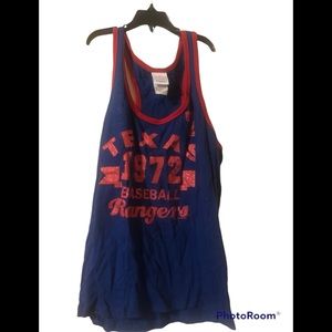 Texas Rangers Racerback Tank Top